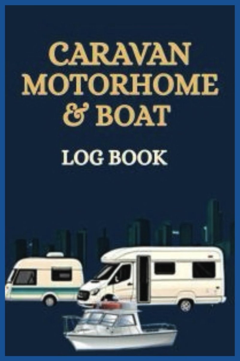 Caravan Motorhome & Boat Log book: Essential Theft Recovery & Maintenance Record Book for Caravan, Motorhome - ShopVlot