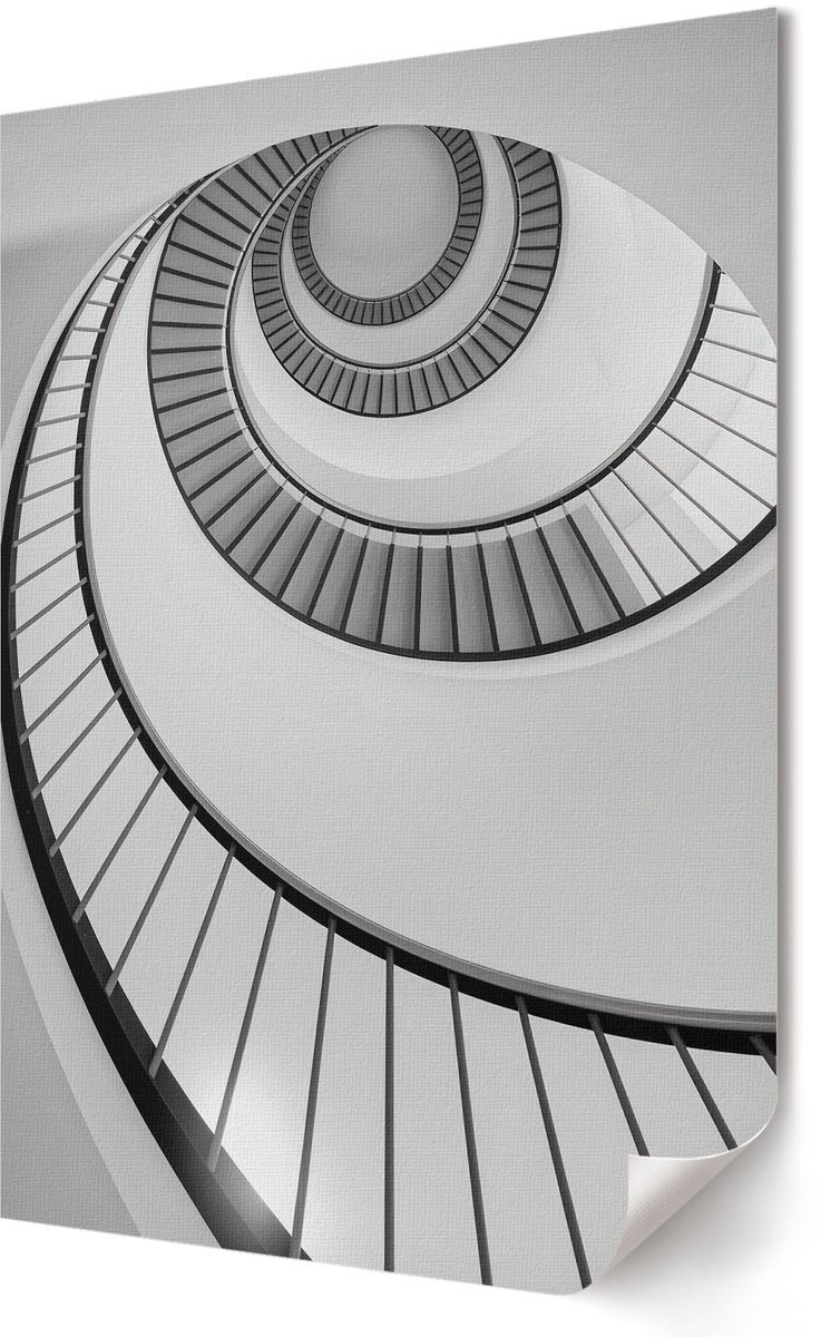 Coloray Polycanvas Wandposter - Varenbladeren, Fotografie - A3 - Zwart Wanddecoratie - Rechthoek - Canvasposter - Woonkamer, Slaapkamer, Kantoor - Modern