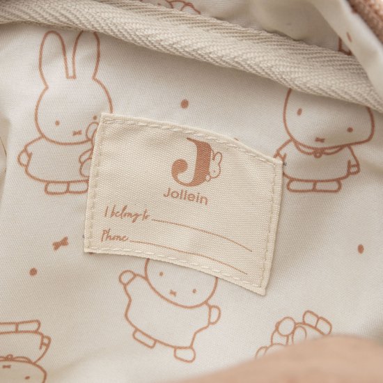 Jollein Etui Miffy Moments Velvet Light Terra — afbeelding 4