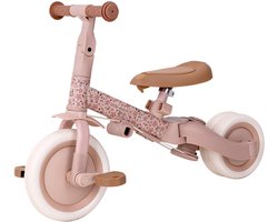 Little Dutch - 4 in 1 Driewieler Met Duwstang - Fairy Floral