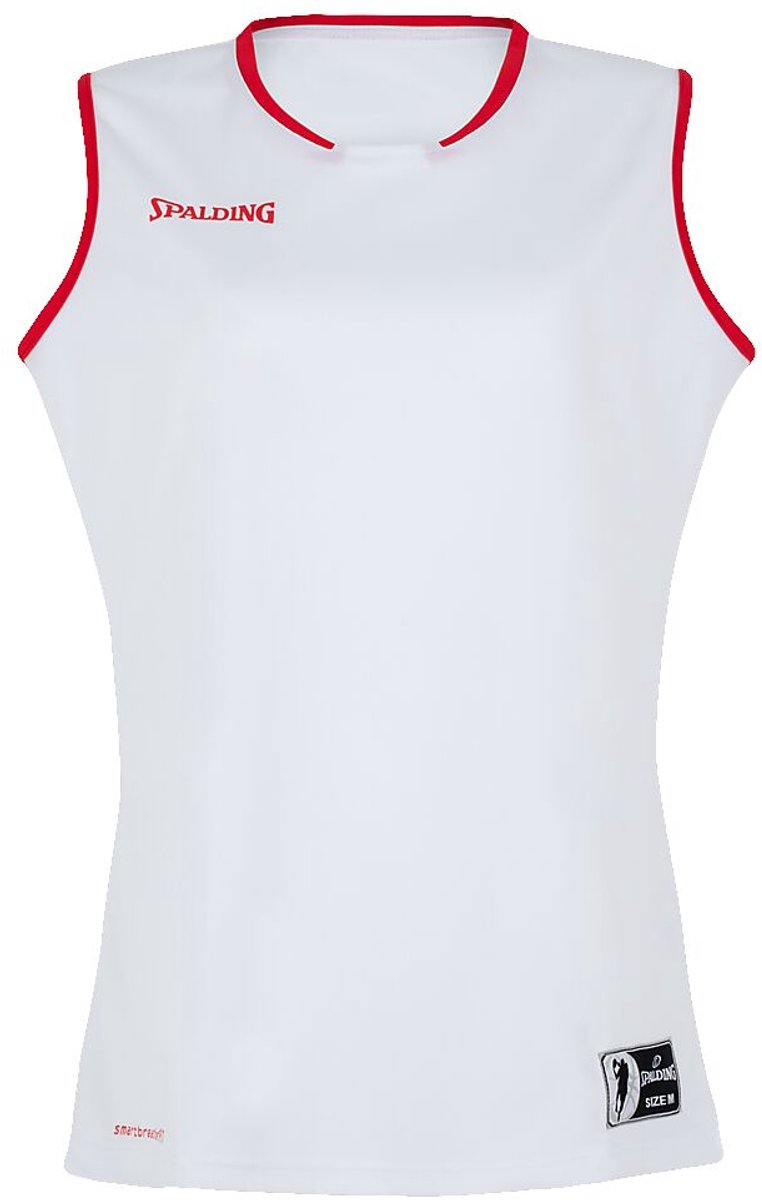 Move Tank Top Dames Wit/Rood