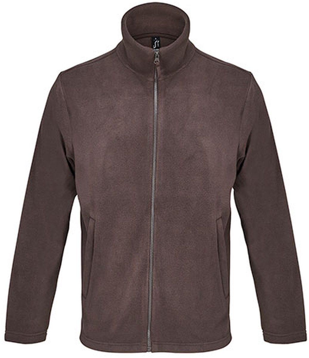 SOL'S Unisex Microfleece Full-Zip Jacket Nitro L04759 - Dark Chocolate - XL