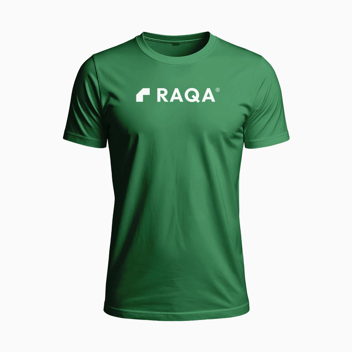 Raqa ® Padel Shirt - Veloz - Sportshirt - Tennis shirt - Fitness shirt - Heren - Sneldrogend Sportshirt - Ademend - Lichtgewicht - L - Groen