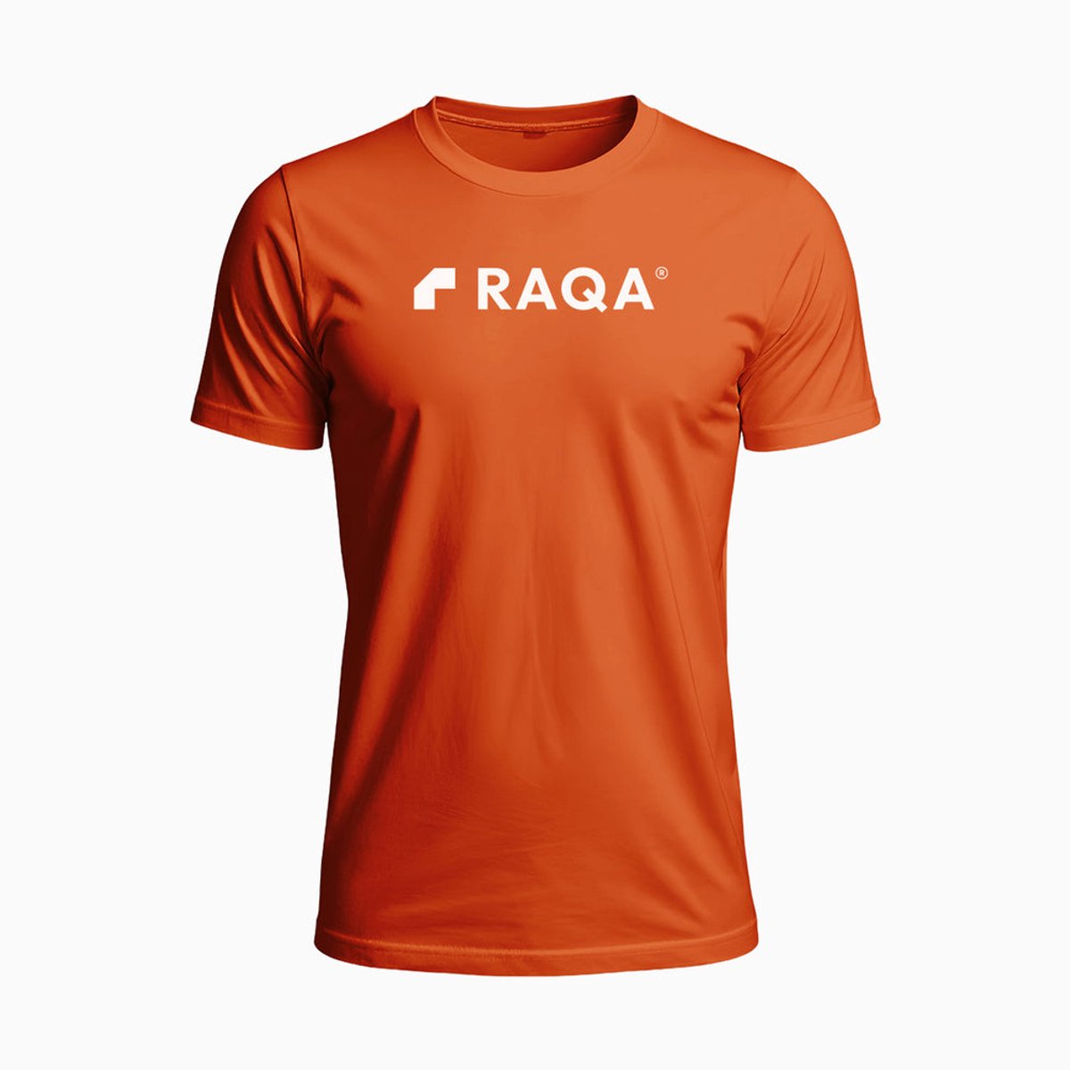 Raqa ® Padel Shirt - Veloz - Sportshirt - Tennis shirt - Fitness shirt - Heren - Sneldrogend Sportshirt - Ademend - Lichtgewicht - XL - Fluor Oranje