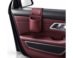 VHV - Bekerhouder Auto - Auto Organizer - Dubbellaagse Opbergbox - Flessenhouder - Zelfklevend - Voor Autodeur