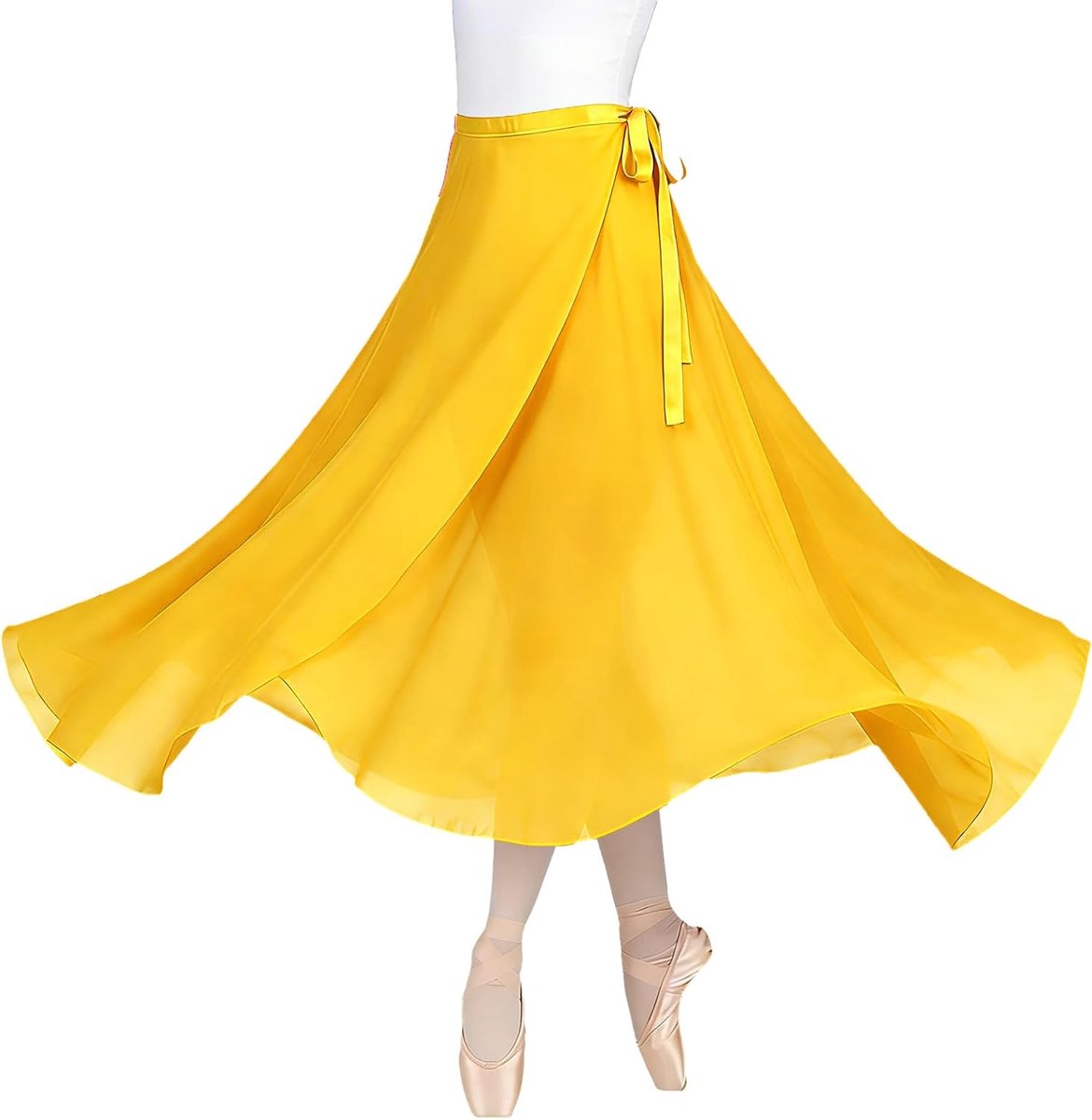 Dames lengte chiffon rok klassieke tango tango moderne balzaal tule rok