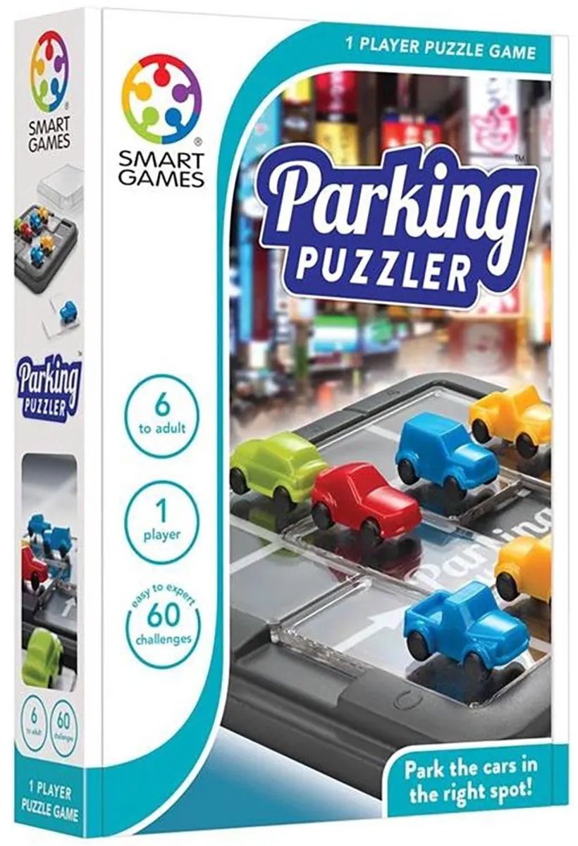 SmartGames Parking Puzzler - Magnetisch Denkspel & Breinbreker - 60 Uitdagende Opdrachten - Compact Reisspel - Vanaf 6 Jaar — cadeau in Spellen & Speelgoed - foto 8