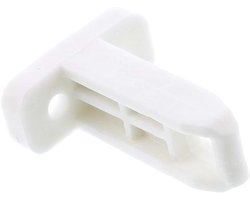 Crochet de hublot pour zesling Porte Verre Electrolux 808681114