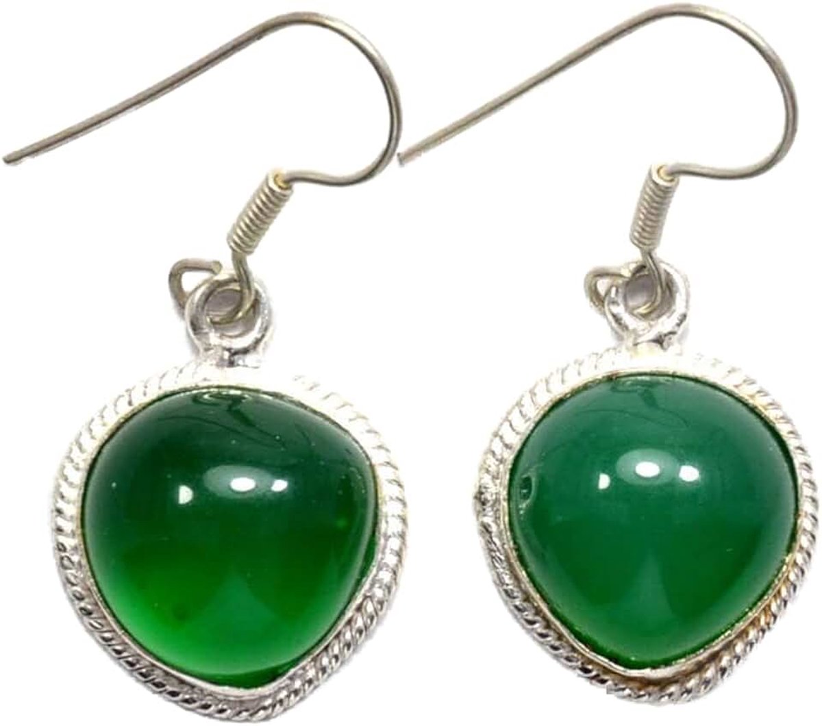 Handmade EARRING 1.25" Long Silver Plated! Jewelry from Kashish! All Variety Store all Occasions
