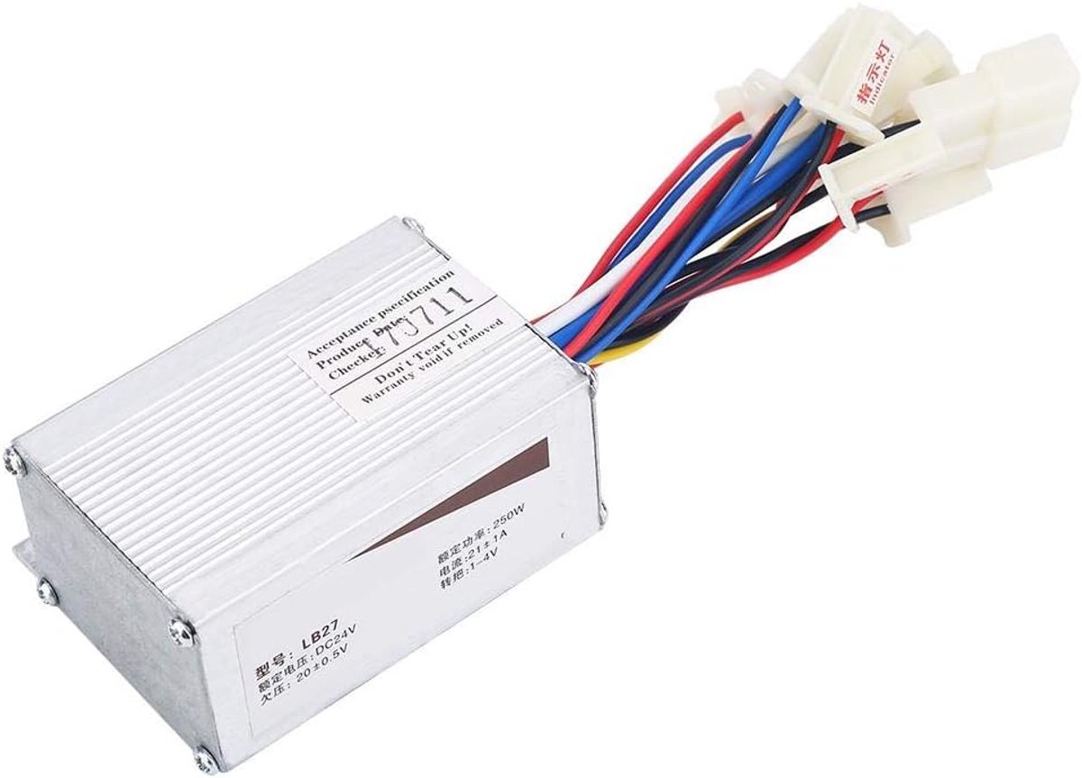 Motor Controller, 24V 250W Motor Speed ​​Brushed Controller Case voor elektrische fiets Scooter vervangende accessoire