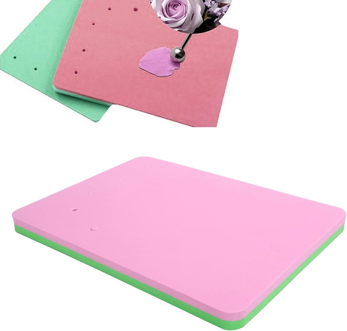Tool Fondant Spons Mat Taart Bloem Droogmat Modellering Tool Bloem Modellering Mat