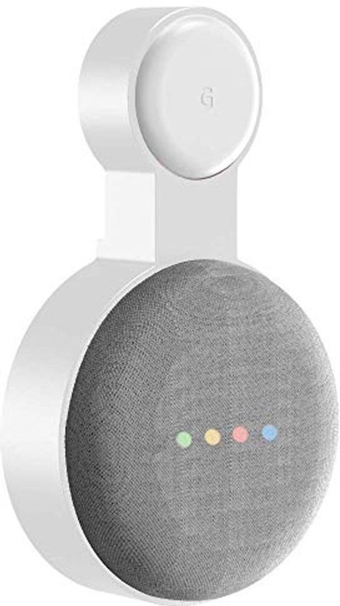 Wandhouder voor Google Nest Mini - Ruimtebesparende Standaard met Kabelbeheer