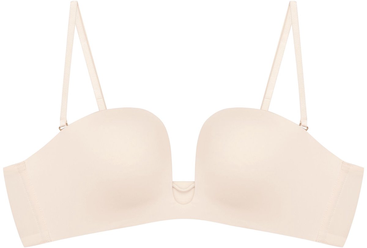 ESOTIQ Novelty - Push-upbeha - Crèmekleurig - 80B - Afneembare bandjes