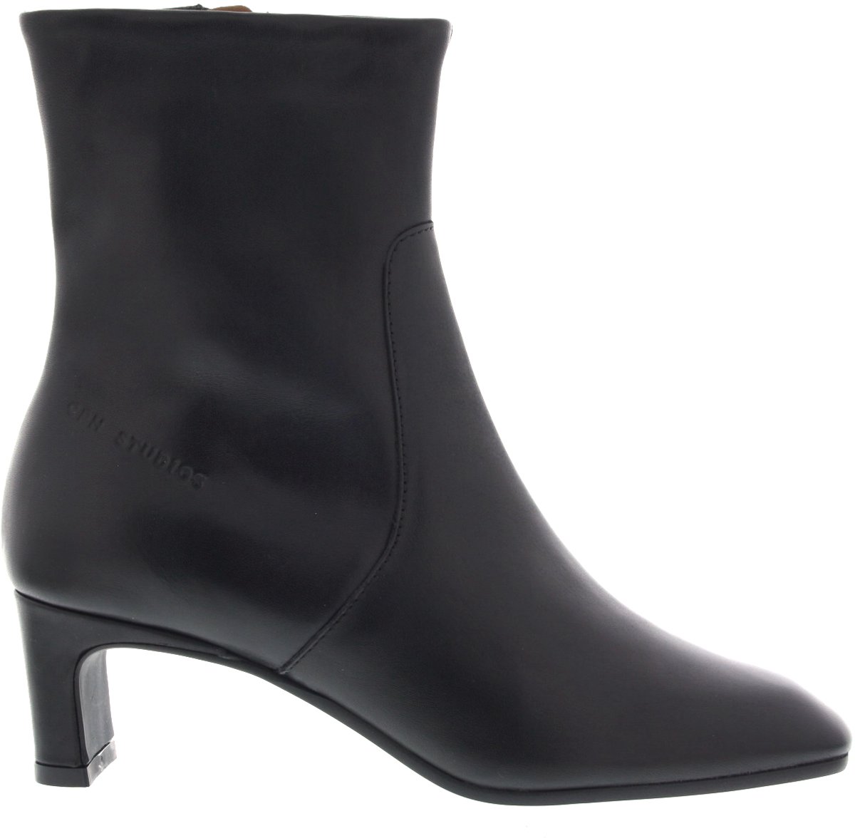 Copenhagen Studios Cph362 Enkellaarsjes - Enkelboots met rits - Dames - Zwart - Maat 39