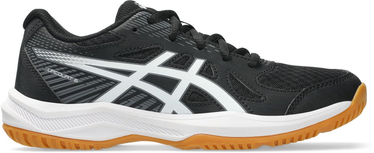Asics Upcourt 6 GS Indoor Hockeyschoenen Zwart
