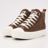 British Knights - Kaya Mid Dames sneakers hoog - Maat 40 - Bruin - Vrouwen schoenen