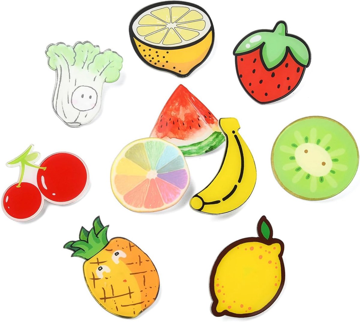 Acryl Pin Badges Plastic Katoen Broche Houten Reversspeldjes Voor Rugzakken Kleding Sjaal Sjaal Hoed Tas Decoratieve DIY Ambachten