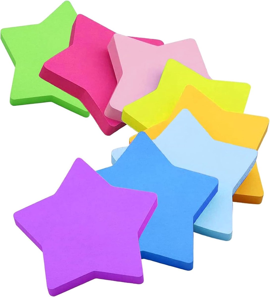 Zelfklevende plaknotities, zelfklevende plaklabels, notitieblok, kantoor, studenten, kado, kerstcadeau