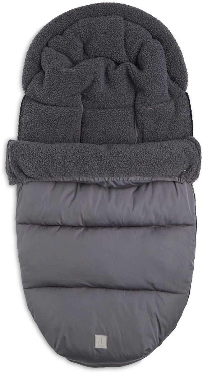 Jollein Voetenzak Buggy & Kinderwagen - Puffed Grey - Waterafstotend