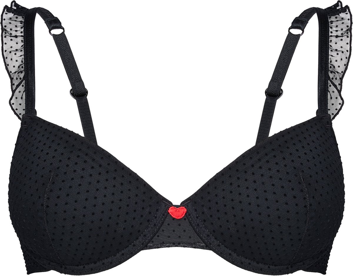 Bloovii Affection - Push-upbeha - Zwart - 70E - Uitneembare vullingen