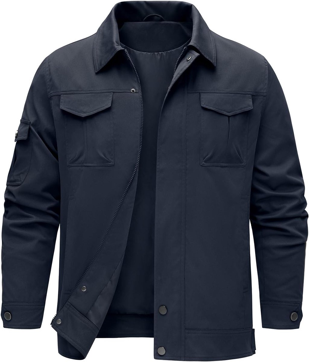 Heekpek Herenjas, dun bomberjack, waterafstotend, licht zomerjack, lente, pilotenjack, overgangsjas, zomerblouson