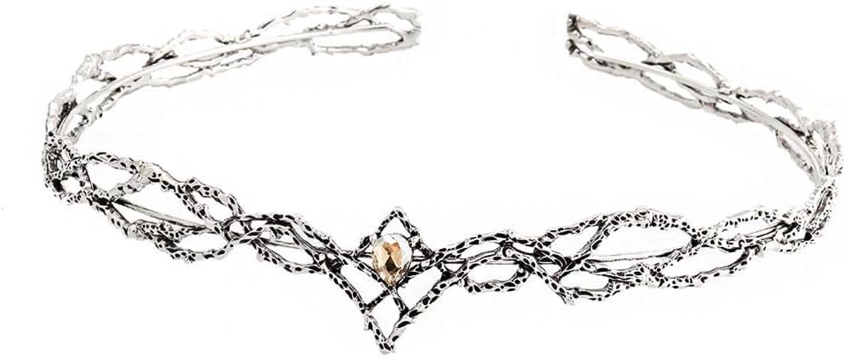 Elegante diadeem met strassteentjes voor prinsessen, verjaardagen, bruiloften en feestkostuums