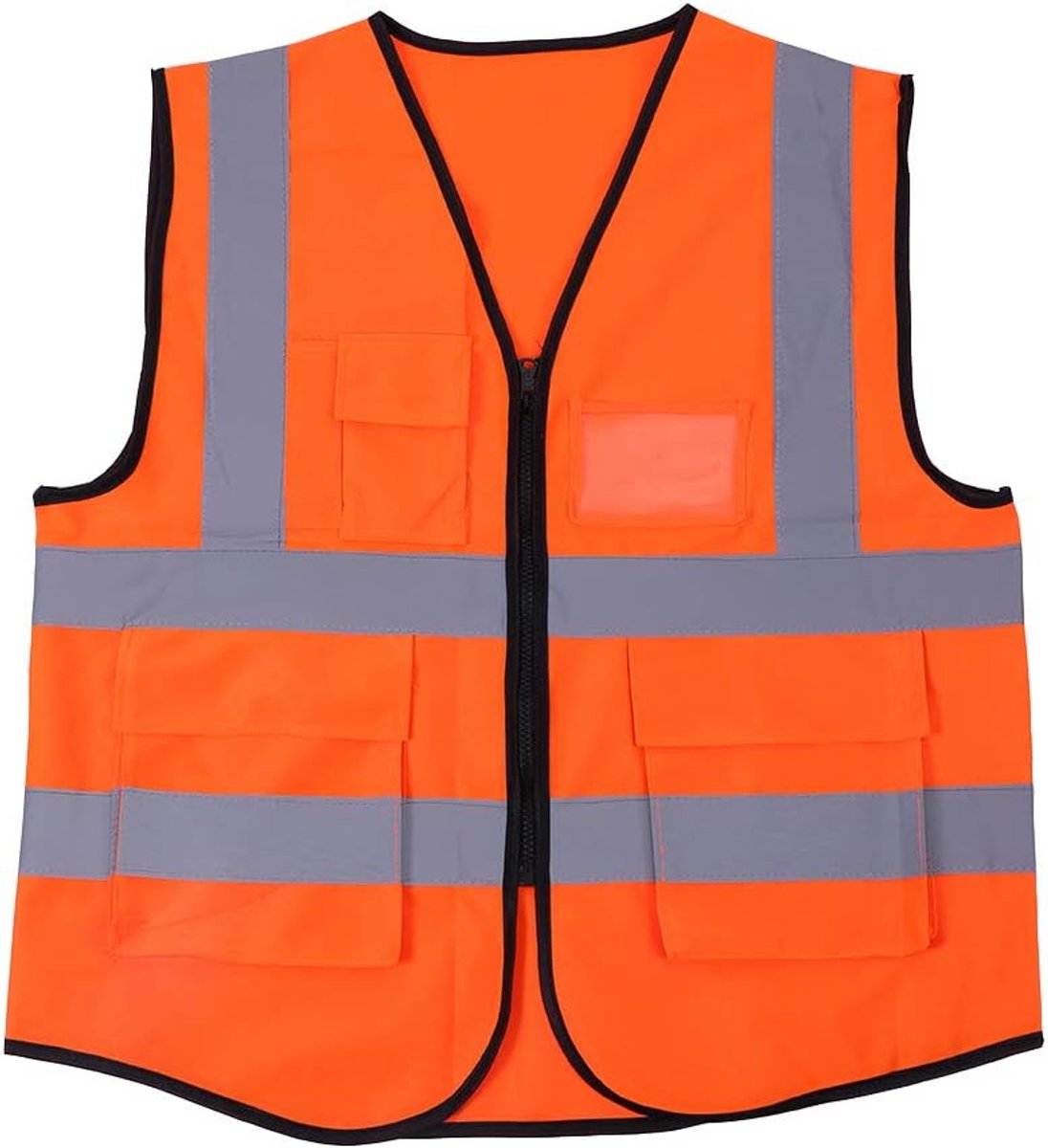 Vesten, reflecterend vest met hoge zichtbaarheid veelkleurige normale maat veiligheidsvest (fluorescerend groen/oranje/blauw/rood) (28,00 x 15,00 *