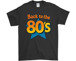 Grappig Retro Shirt – Back to the 80'S – Nostalgische Outfit – Unisex T-Shirt voor Dames & Heren – Leuk Cadeau