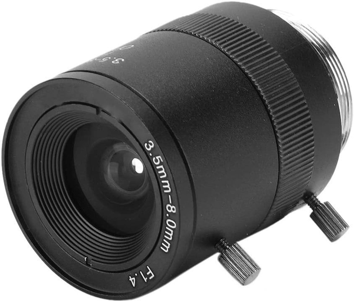 Handmatige Zoom CCTV Camera Lens 3.5-8 Mm CS Mount, 720P HD Beeldkwaliteit, Lage Vervorming voor Beveiligingscamera's