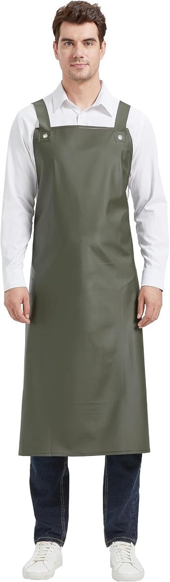 Waterdichte Schort van PVC voor Mannen en Vrouwen - H-type Werkoutfit voor Diverse Beroepen