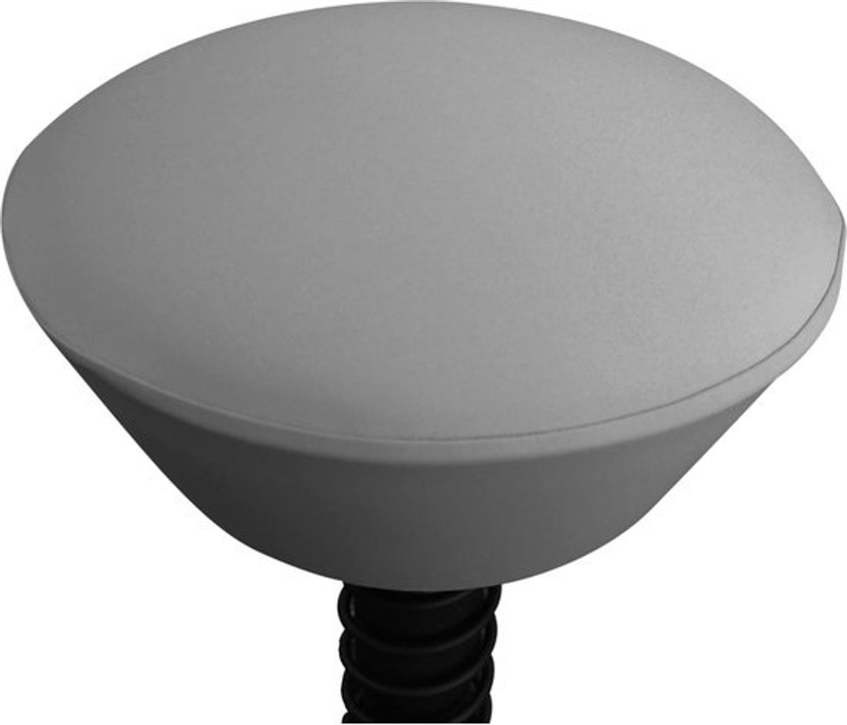 Afneembare hoes voor Aeris Swopper, bekleding voor zitting Swopper bureaustoel - GEEN complete kruk (lichtgrijs)