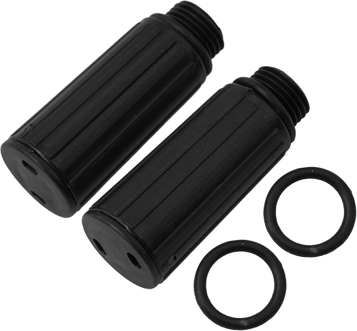 2st Set Olie Cap Ademhalers met Pakking Seal voor Air Compressor Gebruik