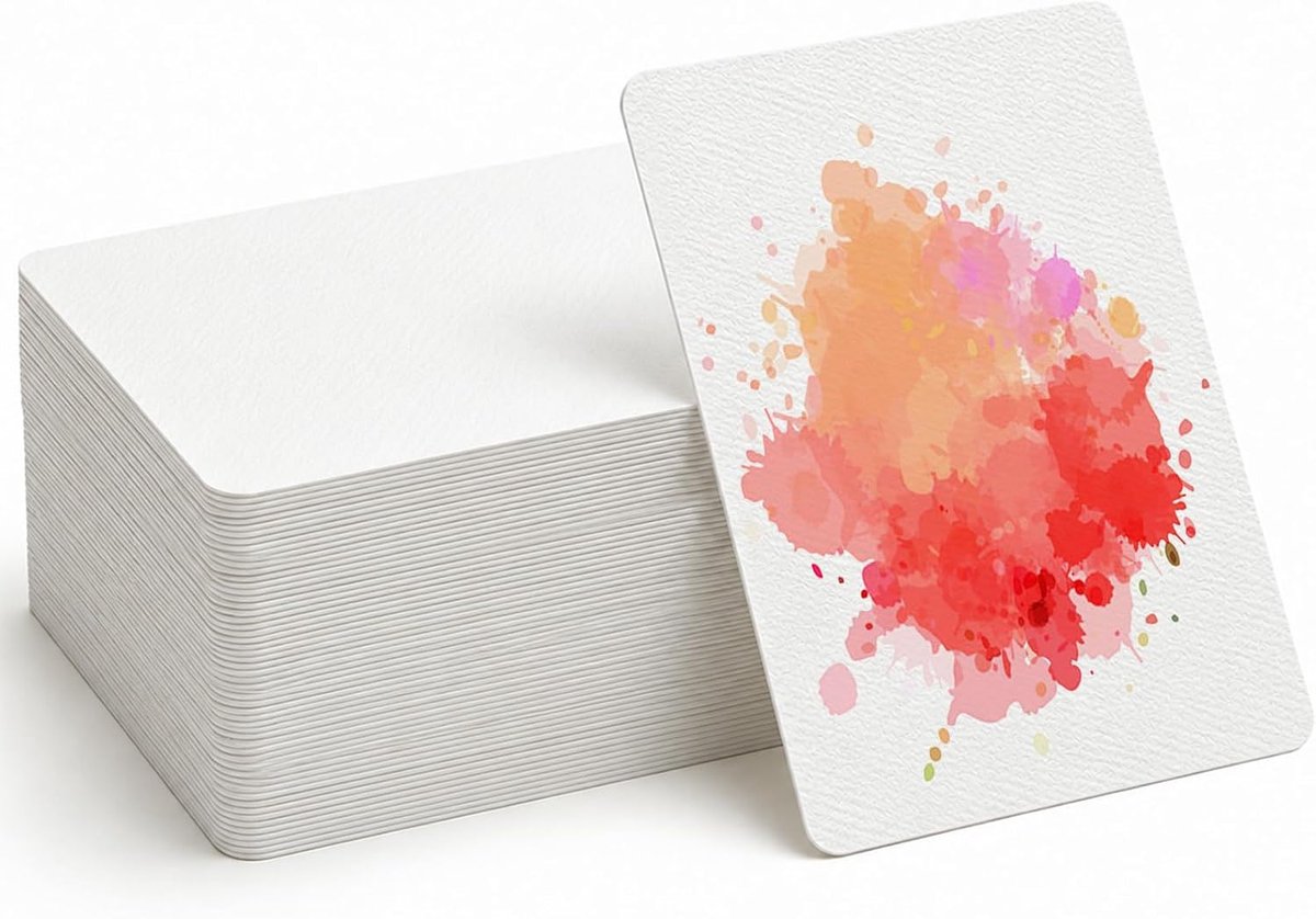 Aquarelpapier, A6, 15 x 10 cm, 300 g/m², blanco