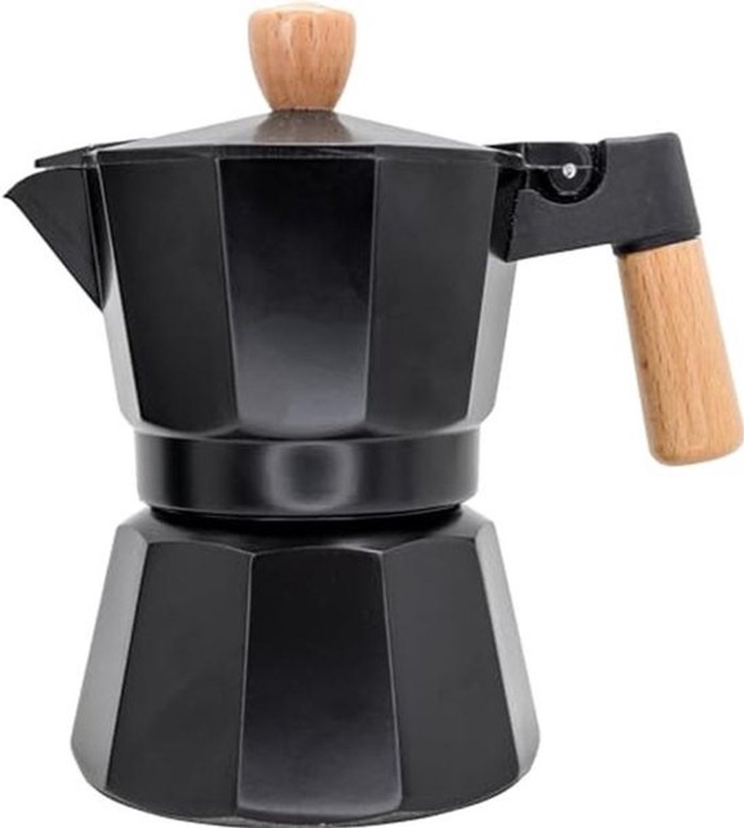Italiaanse Inductie Koffiemaker voor 3 Kopjes