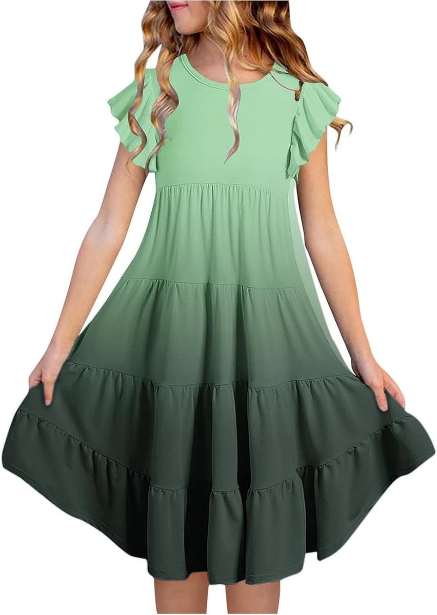 Prinsessenjurk voor meisjes, verjaardag, ceremonie, party, chic, bruiloft, bruidsmeisje, borduurwerk, mouwloos, tule, avond, bal, kinderen, 2-10 jaar, A26
