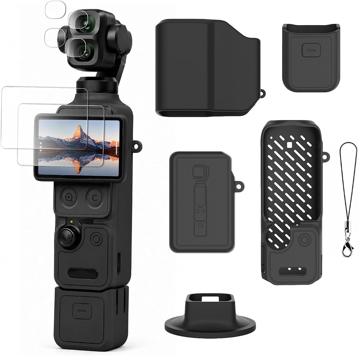 hoes voor DJI Osmo Pocket 4P (zwart)
