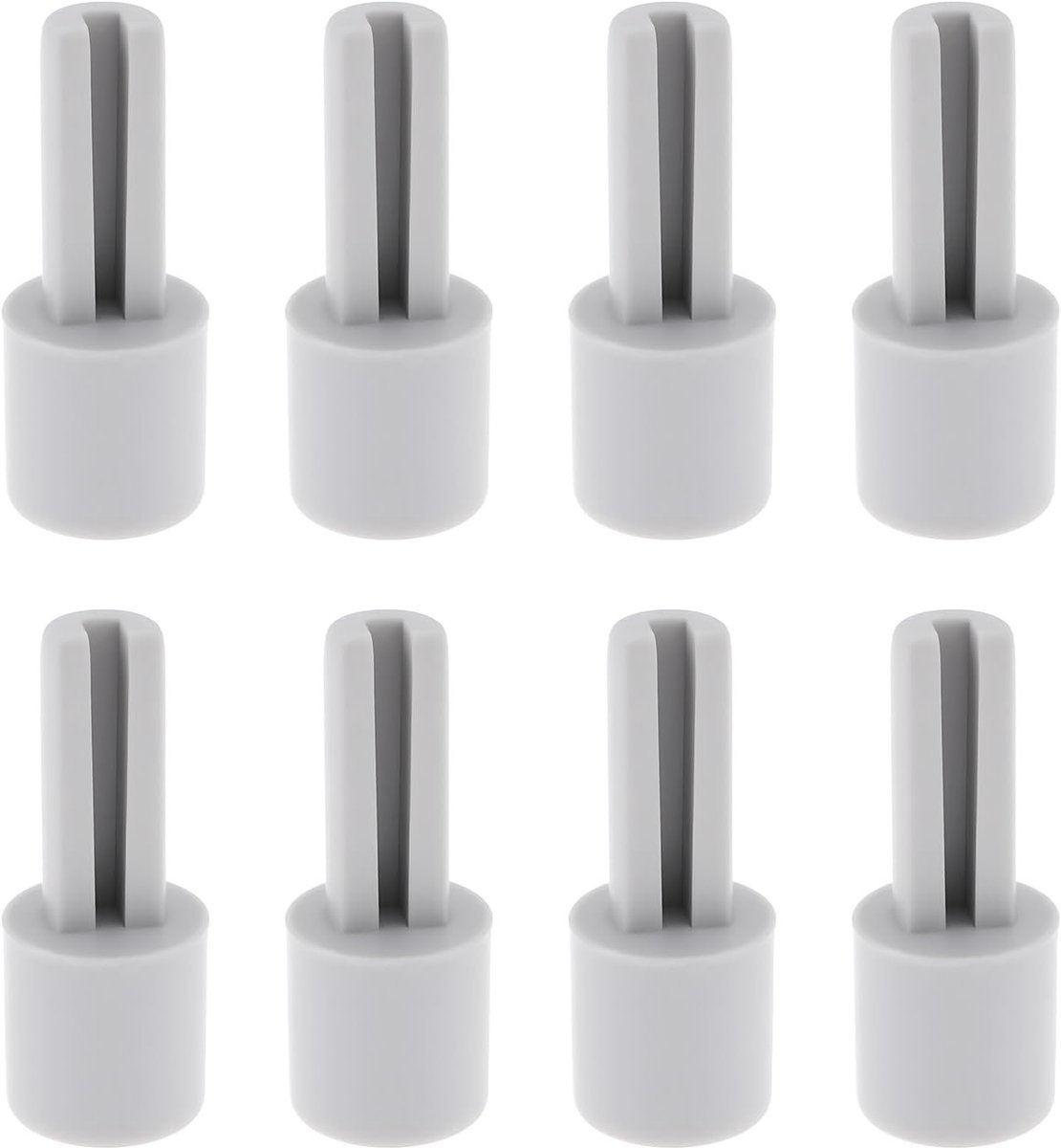 8 STKS Potentiometer Verlenging As Grijs Plastic Extension 10mmX25mm Geschikt Voor Mixer Potentiometer Elektrische Gitaar