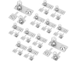 12 Paren AAA Batterie Veercontacten, Negatief-Positief Conversie Batterij Contactpad Veervervanging voor Afstandsbediening Lader & Elektronische Apparaten