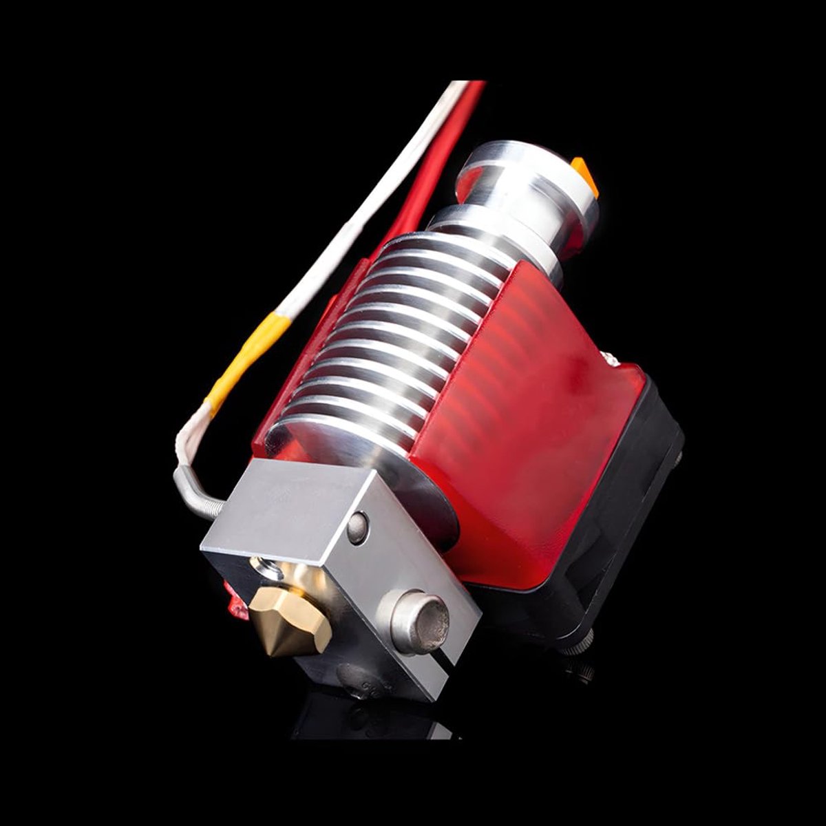 All Metal Hotend Full Kit,12V 40W Direct & Bowden J-Head Hotend,Titanium Alloy Heatbreak,Cooling Fan and Bracket For 3D Printers V6 Hotend,Titan,Dual Driver Extruder.