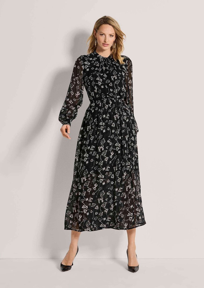 MADELEINE Jurk Maxijurk met wikkellook