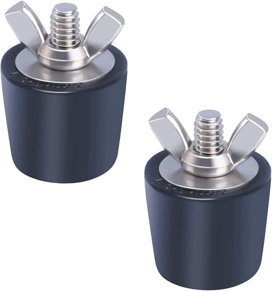 Conische Rubber Plugs voor Zwembaden, 2 Stuks, Koude Tapper Plugs, 25mm, Ideaal voor Zwembadaccessoires en Waterdicht Gebruik