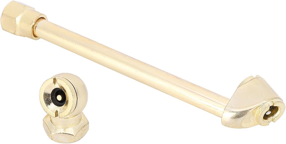 2-delige draagbare luchtboorkopset inclusief 1/4 inch gesloten kogelboorkop en 1/4 inch Fnpt dubbelkop luchtboorkop(1/4)