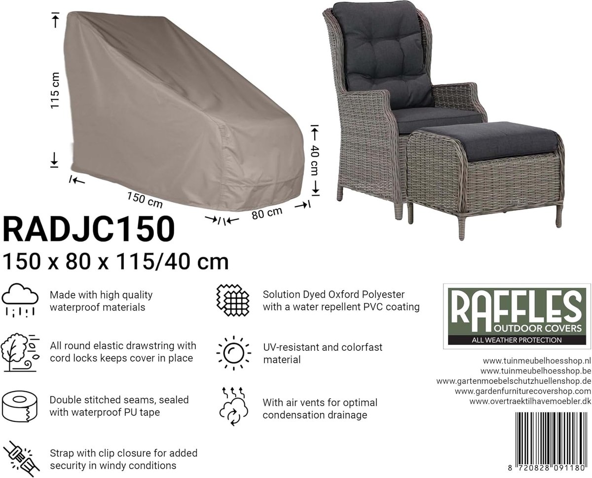 hoes voor lounge chair en verstelbare loungestoelen