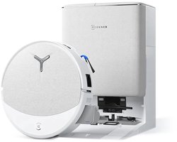 Ecovacs- Deebot T90 PRO Omni Wit EU - Robotstofzuiger - 30.000Pa - Charge PowerBoost - OZMO Roller 3.0 - ZeroTangle 4.0 - reiniging met warm water bij 75 °C - IA YIKO agent - automatisch legen