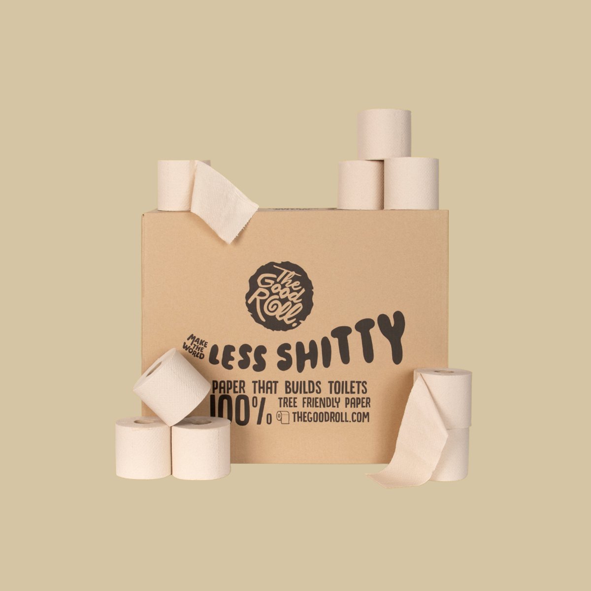 The Naked Panda – Duurzaam Bamboe Toiletpapier – 2-Laags