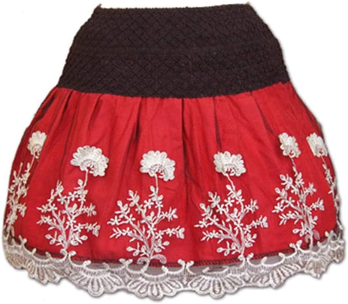 Sugar Korte rok, zwart, pailletten, kant, spinnenmotief, dans, meisjes, dames, avondkostuum, tutu, parels, rekbaar