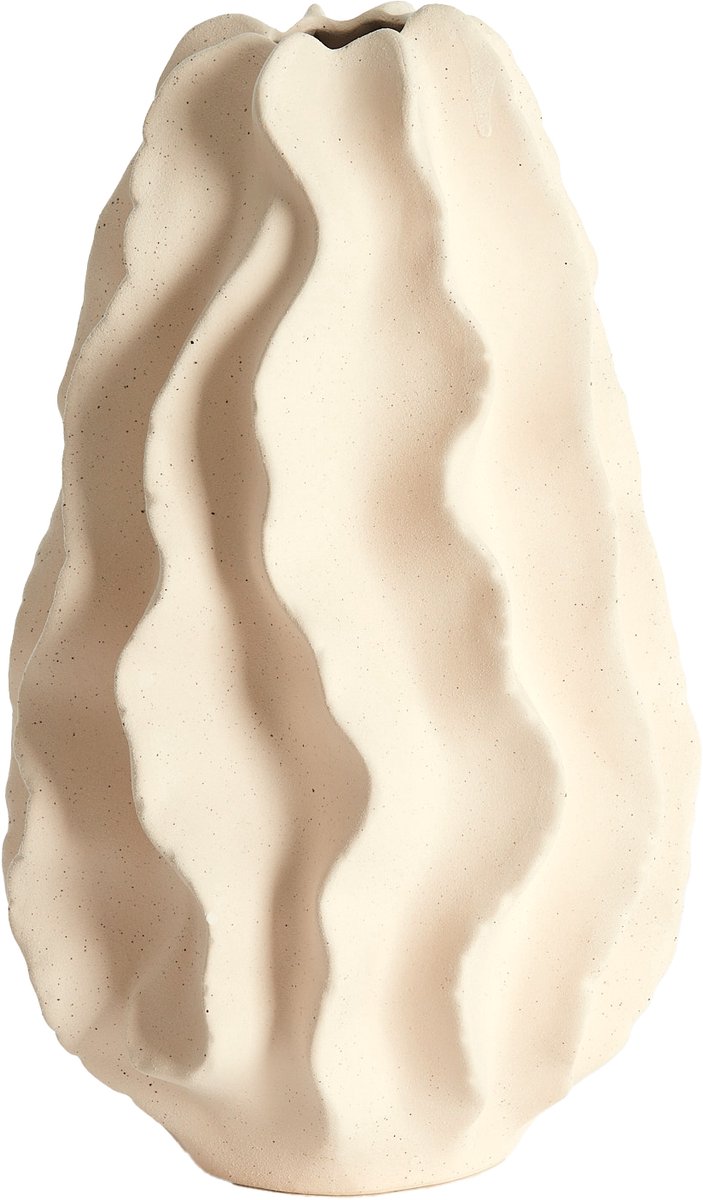 Light & Living Vaas NELANI - Ø22.5x37.5cm - Wit