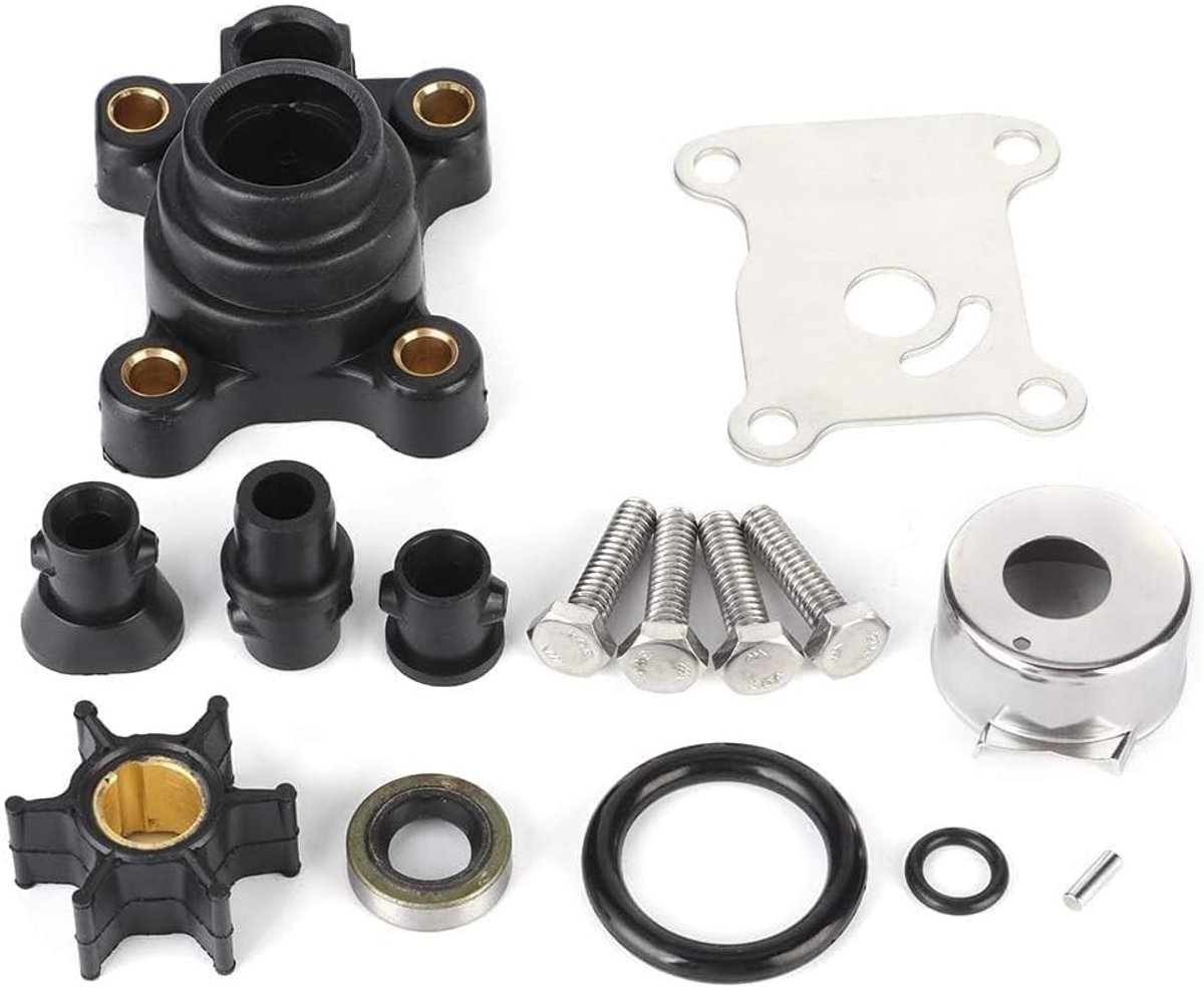Complete Reparatieset voor Waterpomp Impeller, Vervangingsonderdelen voor Johnson/Evinrude 9.9hp en 15hp, Geschikt voor Waterpomp en Impelleronderhoud