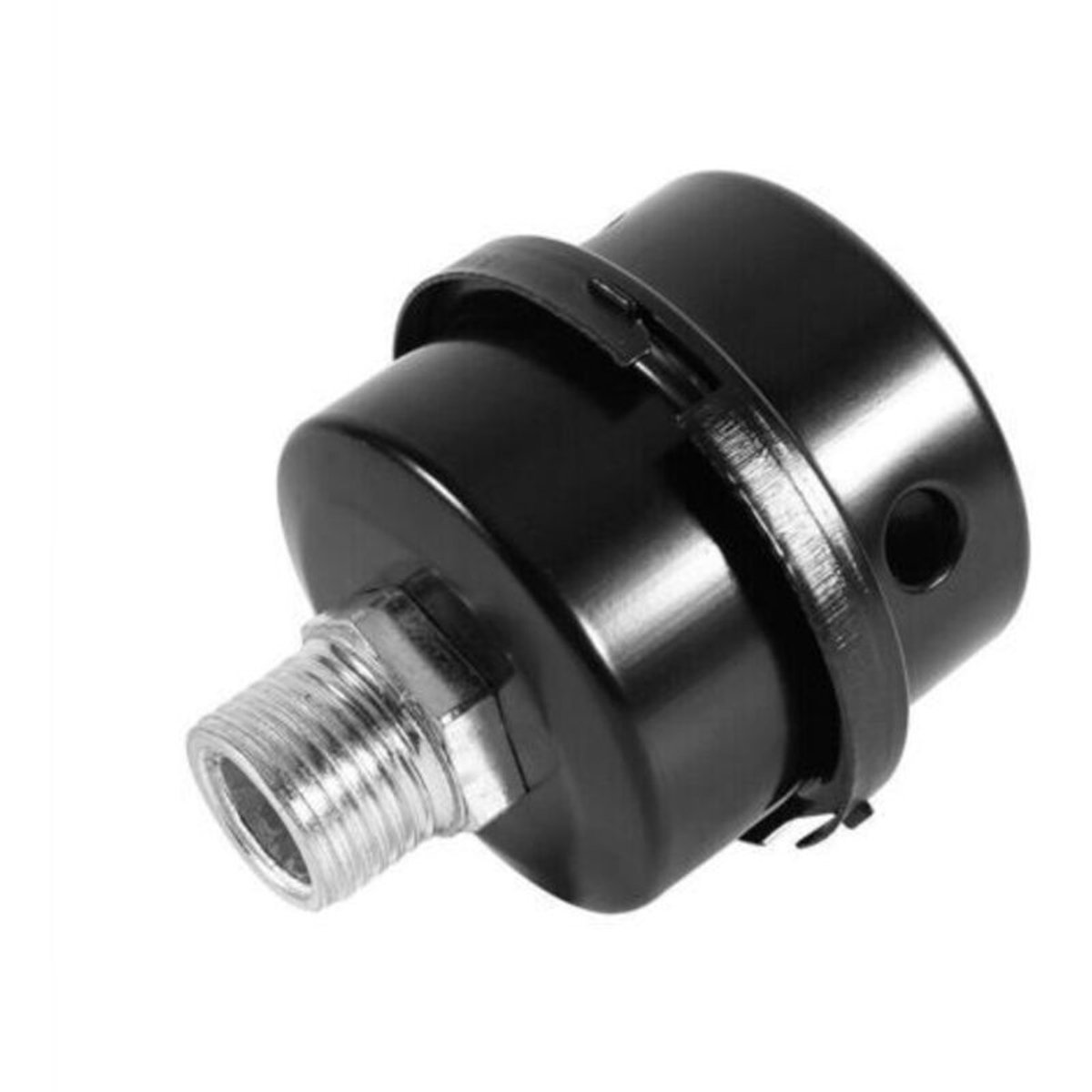 Geluidsarm persluchtfilter, geschikt vooralen luchtfilter, 20 mm geluidsarm inlaatfilter (1/2 PT 20 mm), geluidsarm luchtcompressorfilter (1/2” schroefdraad 20 mm)