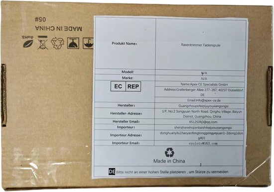 RAC142/5132002769 draadspoel geschikt voor Ryobi 36V RLT36 RLT36C3325 RLT36B33 RY36LT33A-0 accu grastrimmer, reservedraadspoel 3,3 m lengte Ø 25 6 mm (6 spoelen — afbeelding 5
